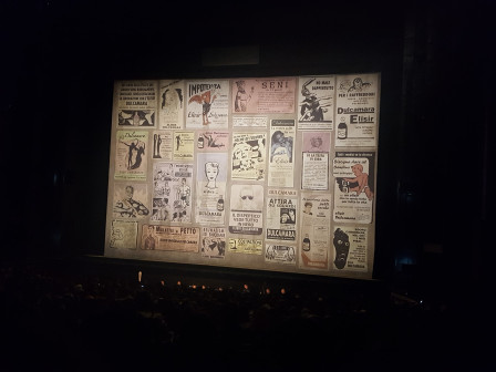 rieau de l'opéra Elixir d'Amor à l'opéra de Paris 